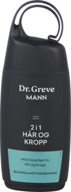 Dusjgele mann 2i1 hår og kropp, 250 ml