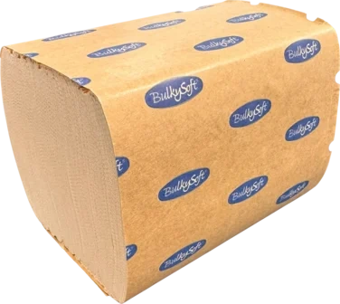 Serviett 21x16 Cm 2-lags Interfold Sand Resirkulert