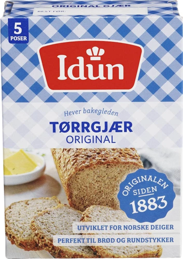 Idun Tørrgjær Original 65g