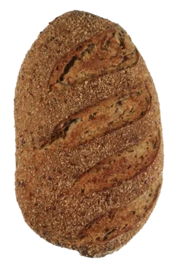 Håndlagd Grovt Landbrød 840g