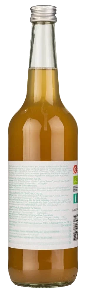 Økologisk hylleblomstlimonade