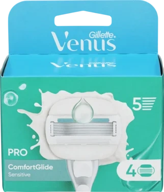 Barberblad Venus Pro Comf Glide Sens 4stk Gillette