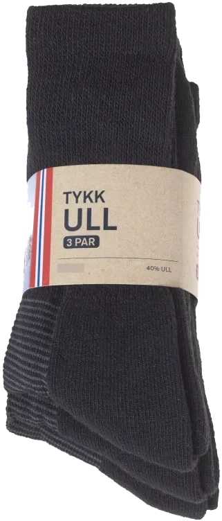 Lm Ng Tykk Ullsokk X3 37-40 MIX