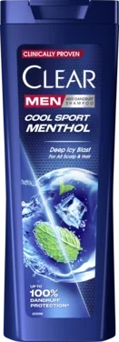 Clear Shampoo Cool Sport Menthol 360ml