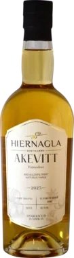 Hiernagla Fatlagret Akevitt 41% Vol 0,5l Årgang 2025