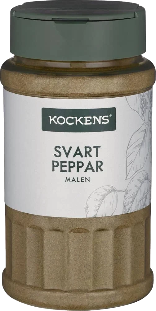 Svartpeppar Malen