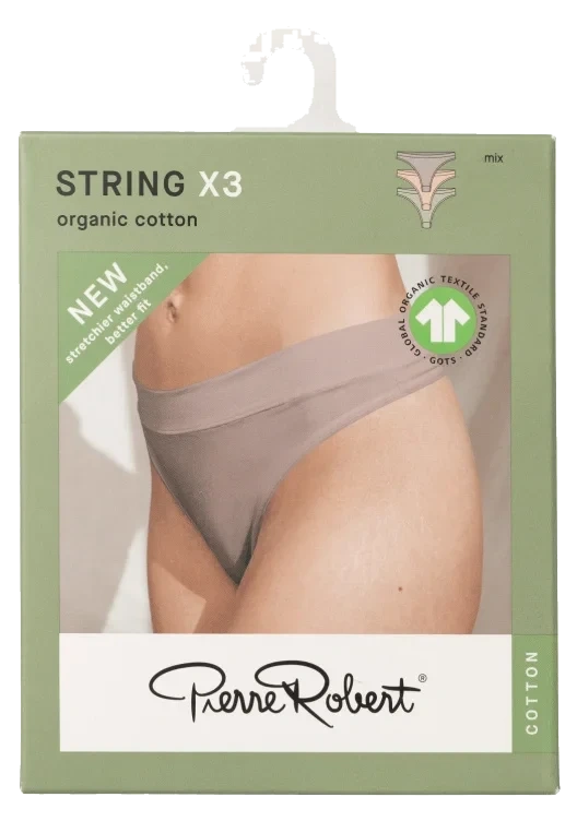 String Cotton Mix Xl 3stk Pierre Robert