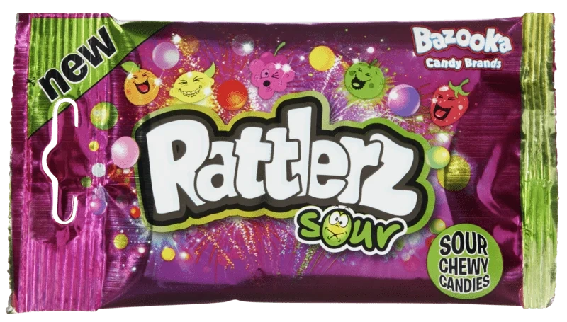 Bazooka Rattlerz Sour 40g