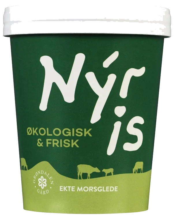 Nyr Is Økologisk 0,5l Grøndalen