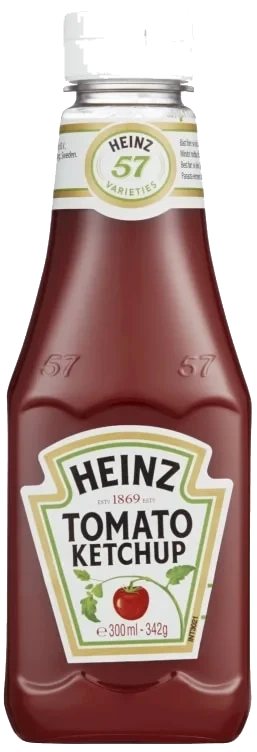 Tomatketchup 342g Heinz