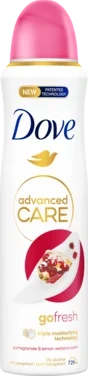 Dove Spray Pomegranate & Lemon Verbena Deo Antiperspirant Go Fresh Advanced Care 150ml