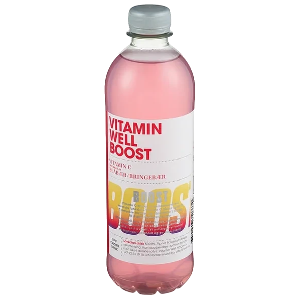 Vitamin Well Boost 0,5l flaske