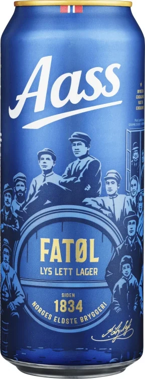 Aass Fatøl 0,50l bx