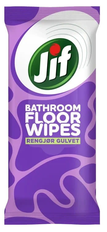 Jif Wipe Bathroom Floor 15stk