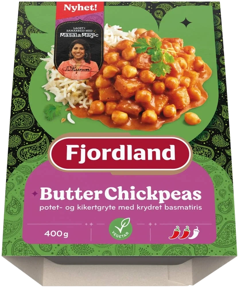 MasalaMagic Butter Chickpeas