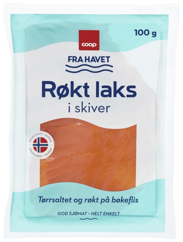 Coop Skivet Røkelaks 100g