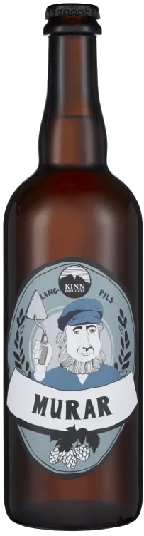 Kinn Murar Lyst Lagerøl 0,75l flaske