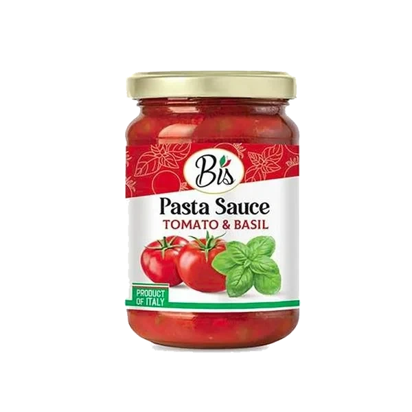 Tomat og Basilikum Pasta Saus 350g Bis