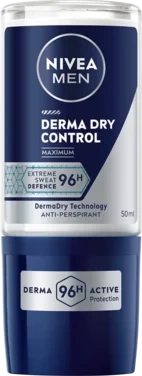 Nivea Men Deoodorant Roll-on Derma Dry, 50ml