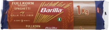 Spaghetti Fullkorn 1kg Barilla