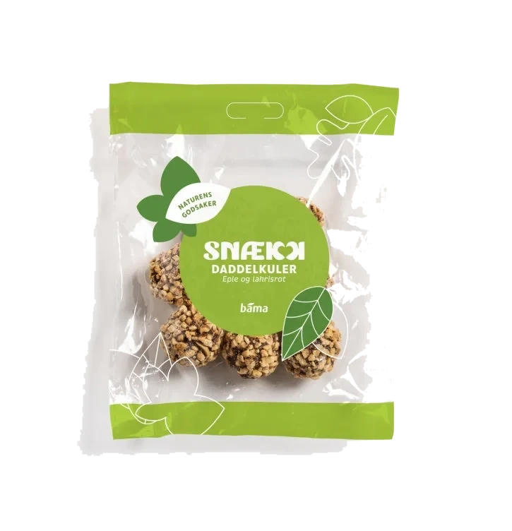 Daddelkuler Eple&Lakrisrot 70g Snækk
