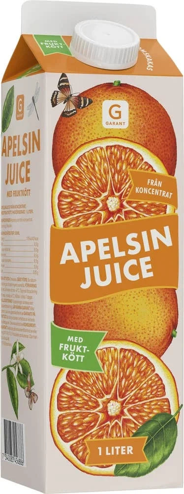 Juice Apelsin med fruktkött