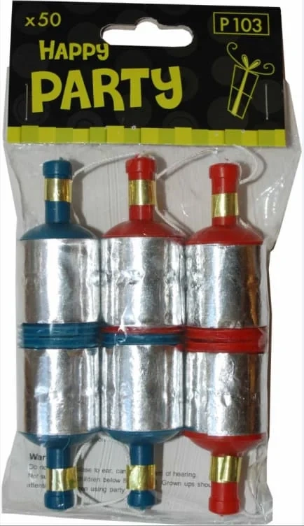 Partypopper 6 Pk