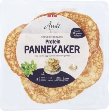 Proteinpannekaker Stekte 240g Åmli