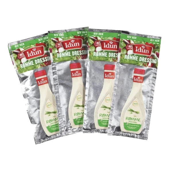 Rømmedressing 80x22g Idun Kuvert