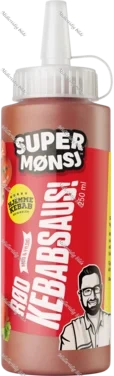 Rød Kebabsaus 250ml Super Mønsj