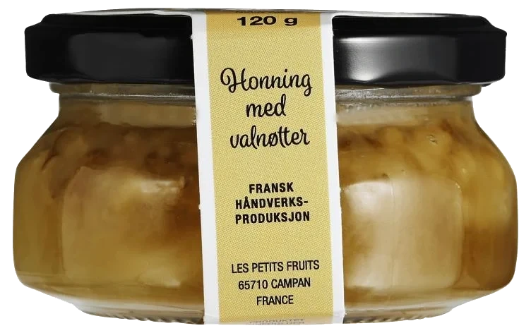Honning med Valnøtt Til Ost 120g Lesgards
