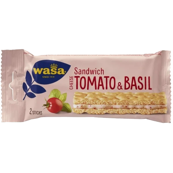 Wasa Sandwich Cheese Tomat Basilikum 40g