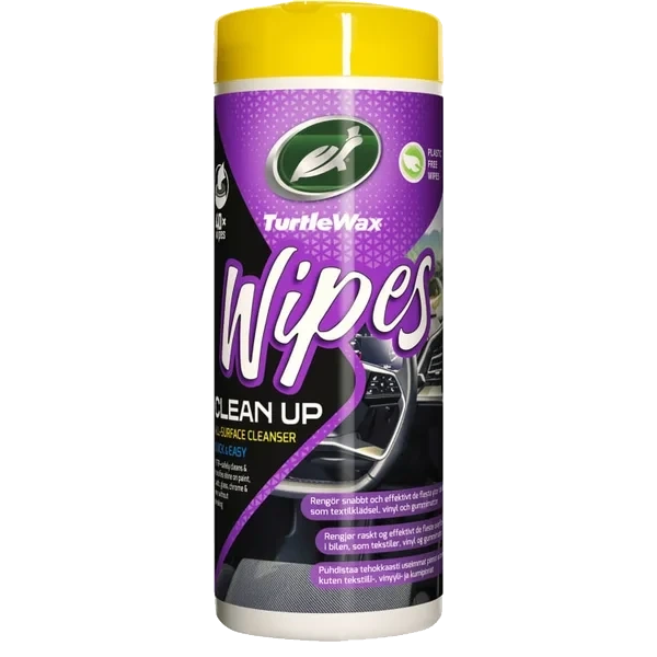 Turtle Wax Wipes Clean-up