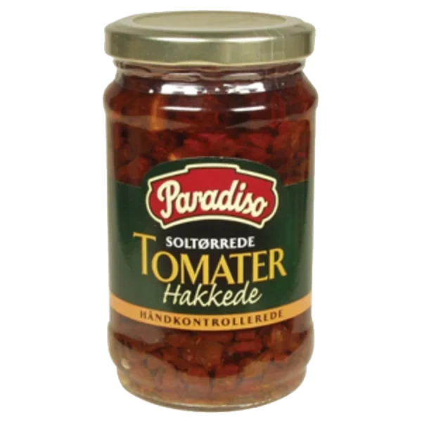 Paradiso Soltørkede Tomater Hakkede 12x285g