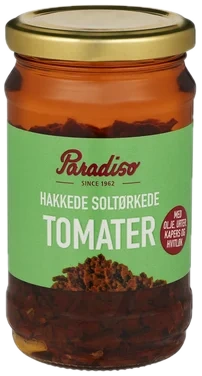 Paradiso Soltørkede Tomater Hakkede 12x285g