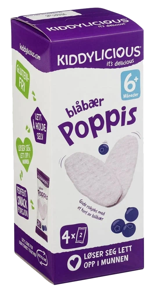 Blåbær poppis