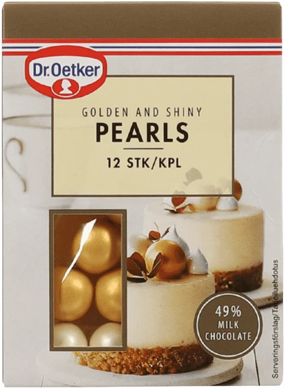 Dr. Oetker Pearls Golden & Shiny 12stk