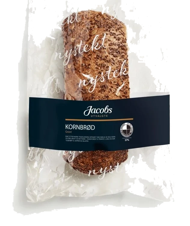 Grovt Kornbrød 660g Jacobs Utvalgte
