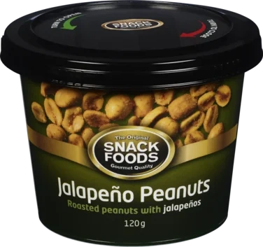 Snacksnøtter Cup Jalapeno 120g