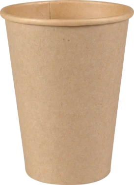 Kaffebeger, Abena Gastro, 11,1cm, Ø9cm, 36cl, 12oz, Brun, Kraft/pe