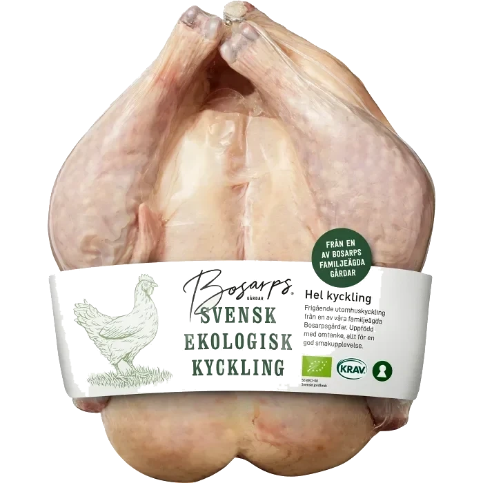 Kyckling Färsk Hel ca 2kg KRAV Kronfågel