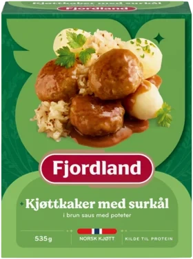 Fjordland Kjøttkaker med Surkål 535g