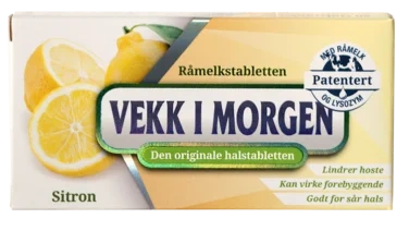 Vekk i Morgen Sitron Display
