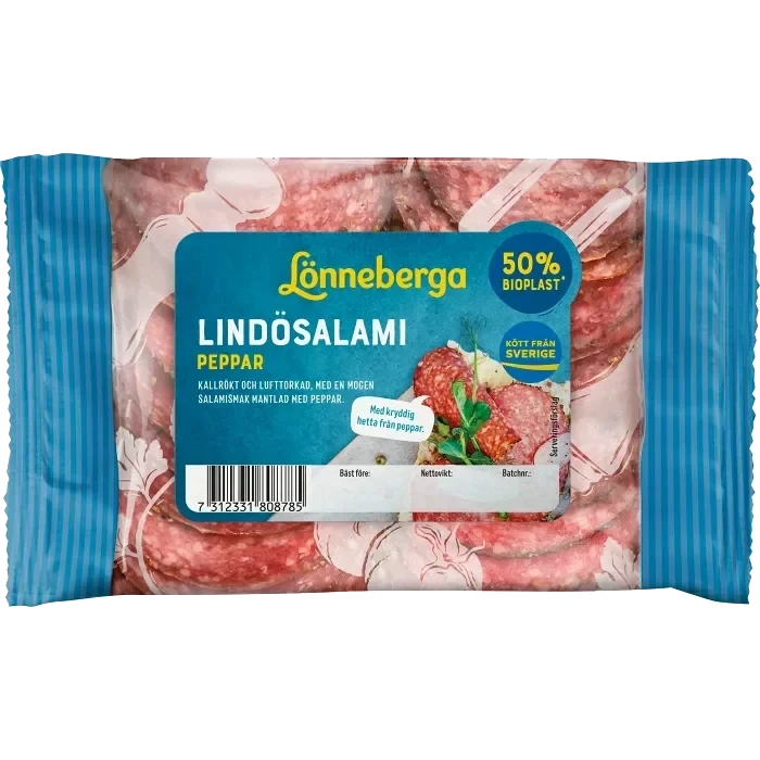 Lindösalami Peppar 120g Lönneberga