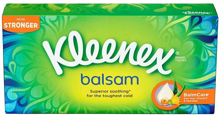Ansiktserviett Balsam Boks Kleenex