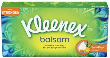 Ansiktserviett Balsam Boks Kleenex