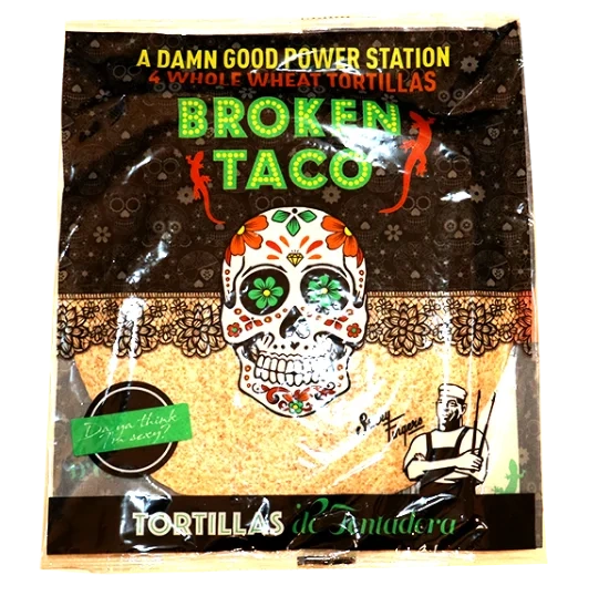 Broken Taco Tortillas Whole Wheat 245g