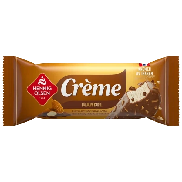 Creme Mandel 24x110ml Hennig-olsen