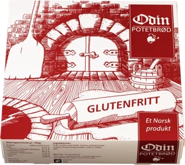 Flatbrød glutenfri 280g Odin