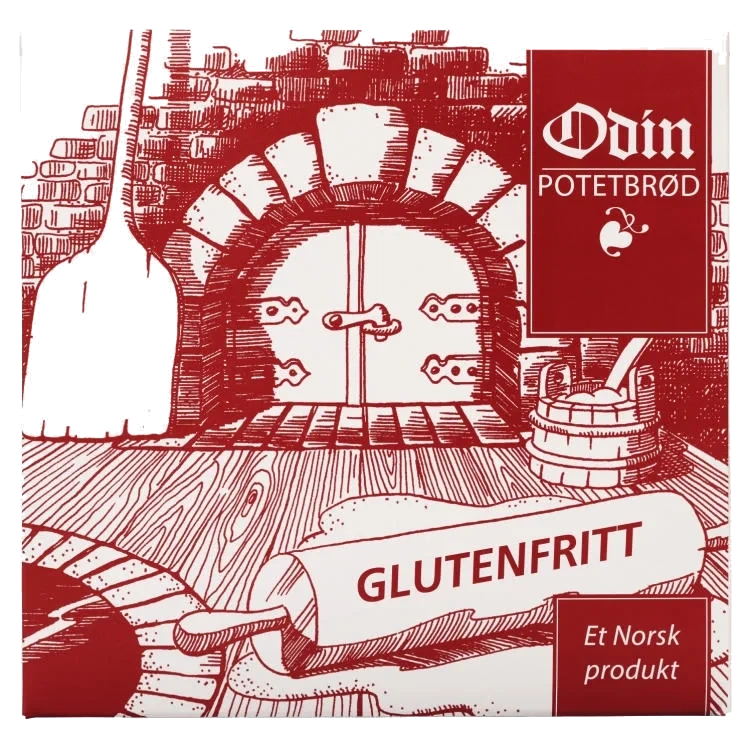 Flatbrød glutenfri 280g Odin